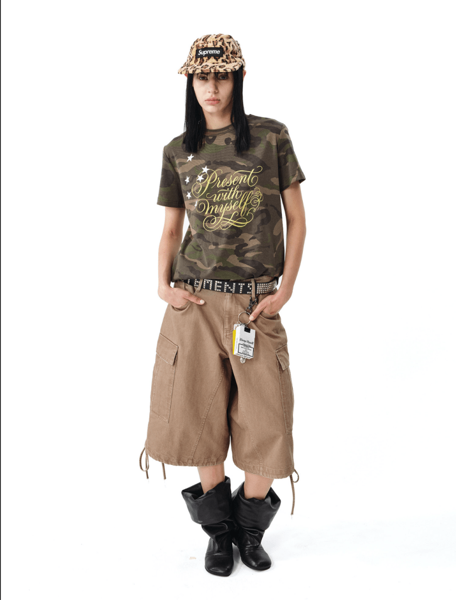 コットン カモフラージュ プリントTシャツ N7092 - ファッション通販NNine(ナイン)