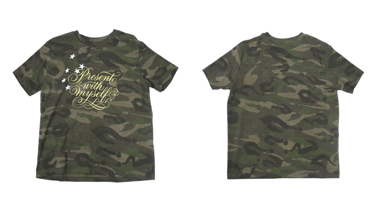 コットン カモフラージュ プリントTシャツ N7092 - ファッション通販NNine(ナイン)