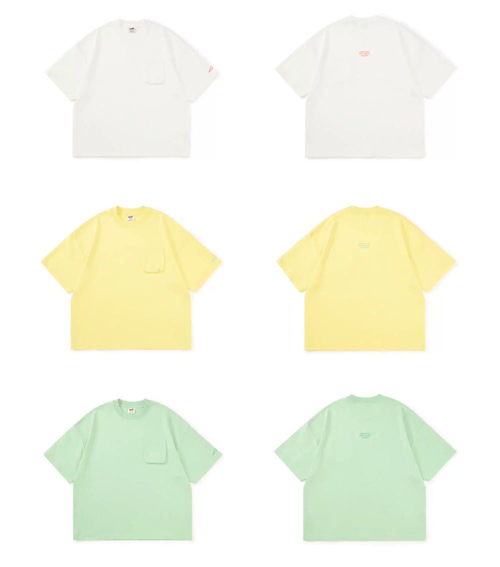 ヘビーウェイト コットンブレンド ポケットTシャツ / Pocket T-shirt N5588 - ファッション通販NNine(ナイン)