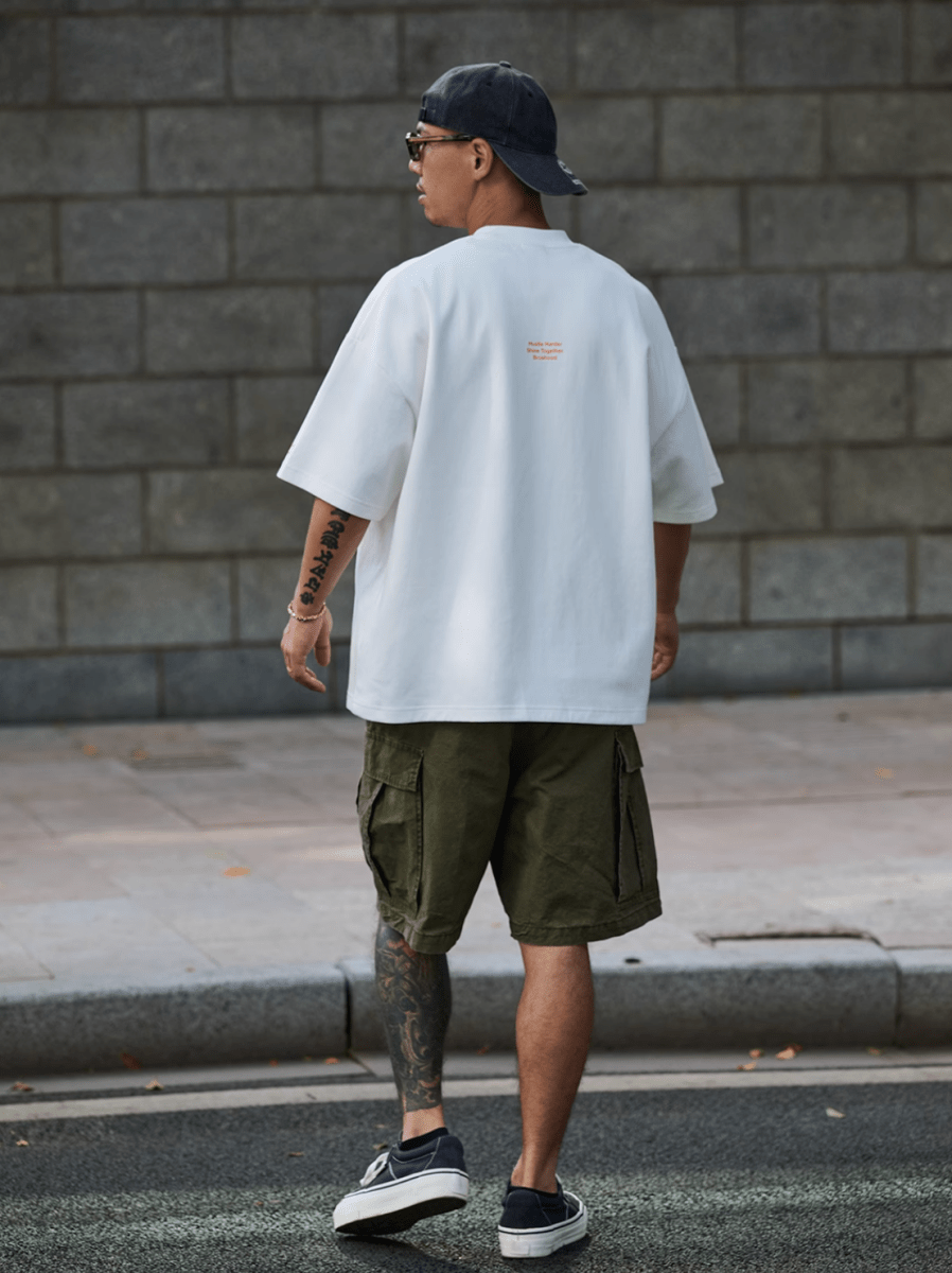 ヘビーウェイト コットンブレンド ポケットTシャツ / Pocket T-shirt N5588 - ファッション通販NNine(ナイン)