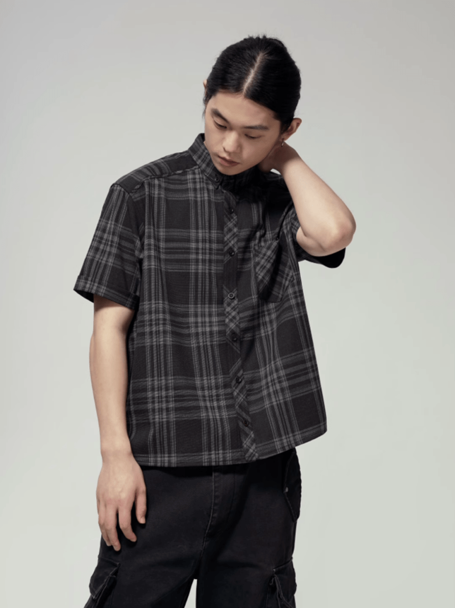 ソフトチェック リラックスシャツ / Tartan check shirt N5605 - ファッション通販NNine(ナイン)