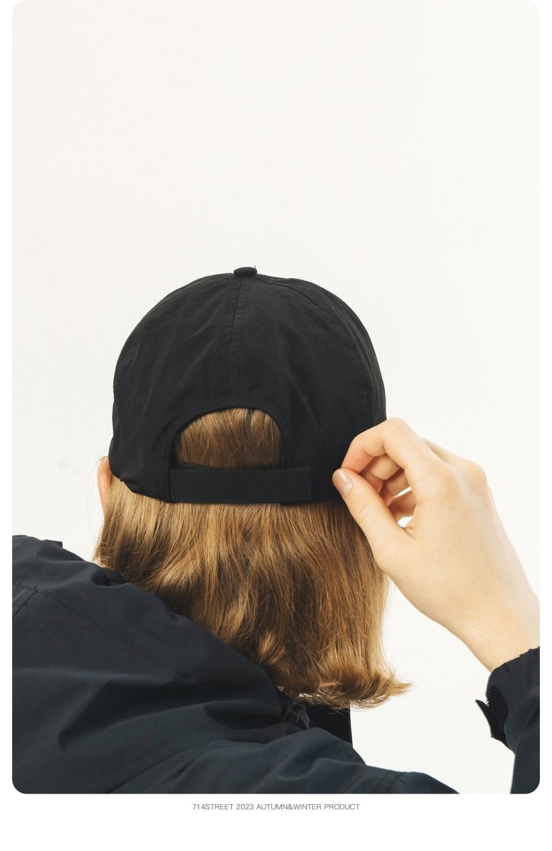 【Teflon】logo baseball cap N3713 - NNine