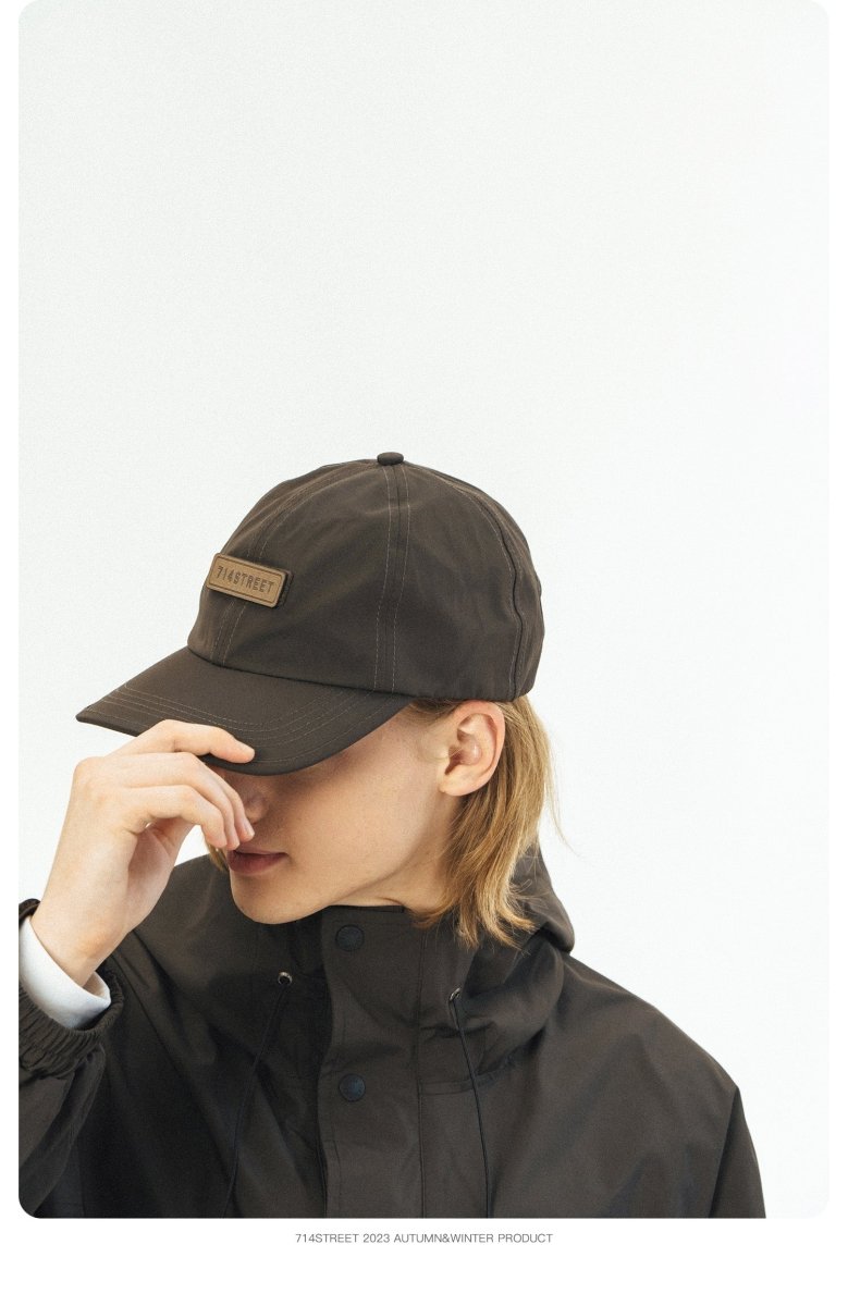 【Teflon】logo baseball cap N3713 - NNine