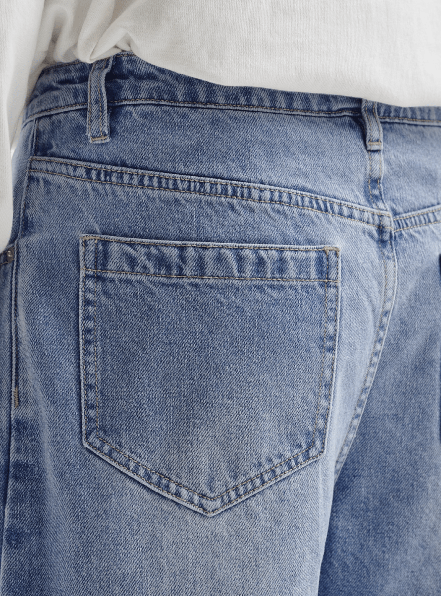 Twill wash denim pants N5252 - ファッション通販 NNine(ナイン)