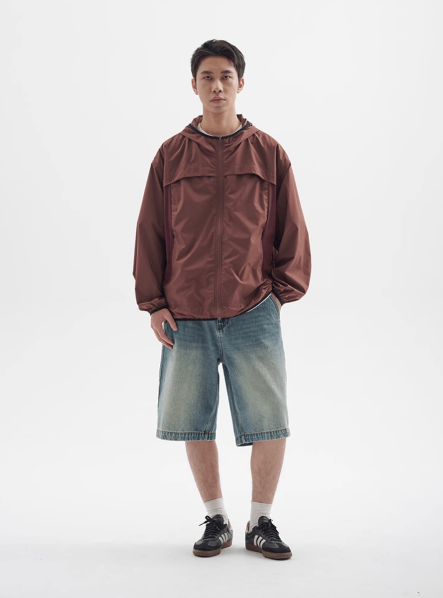 UPF50+高機能ナイロンパーカー メンズ レディース 撥水 吸湿速乾 / UPF50+ Nylon Parka N5457 - メンズファッション通販 NNine(ナイン)