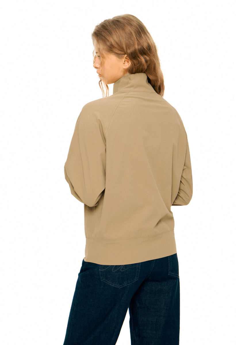 UPF50+ スタンドカラー 刺繍ロゴ UVカットジャケット N6999 - ファッション通販NNine(ナイン)