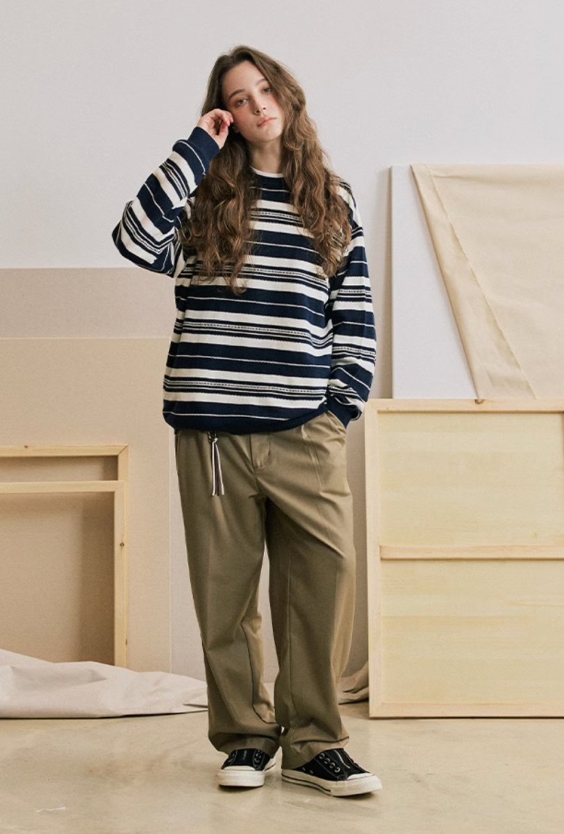 Vintage solid color drape suit pants N4190 - NNine