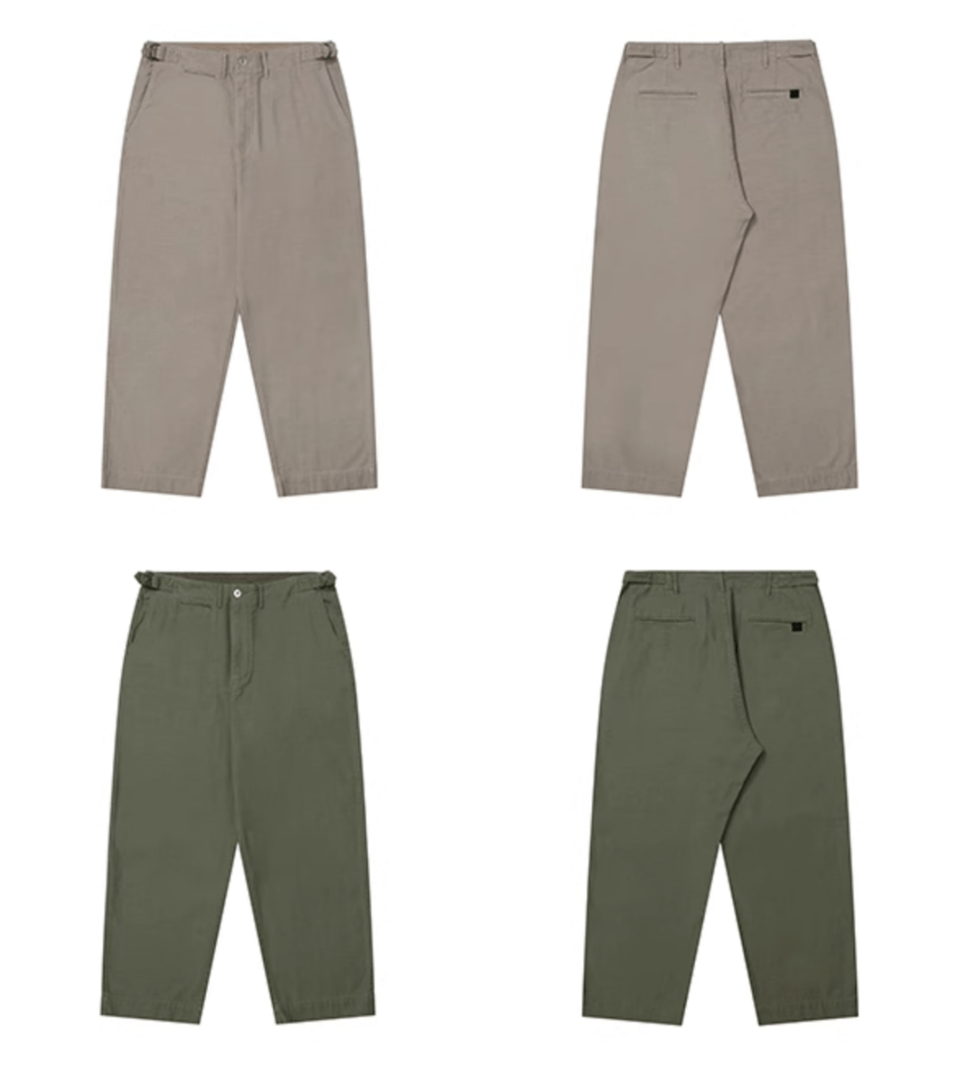 wash straight pants N5143 - ファッション通販 NNine(ナイン)