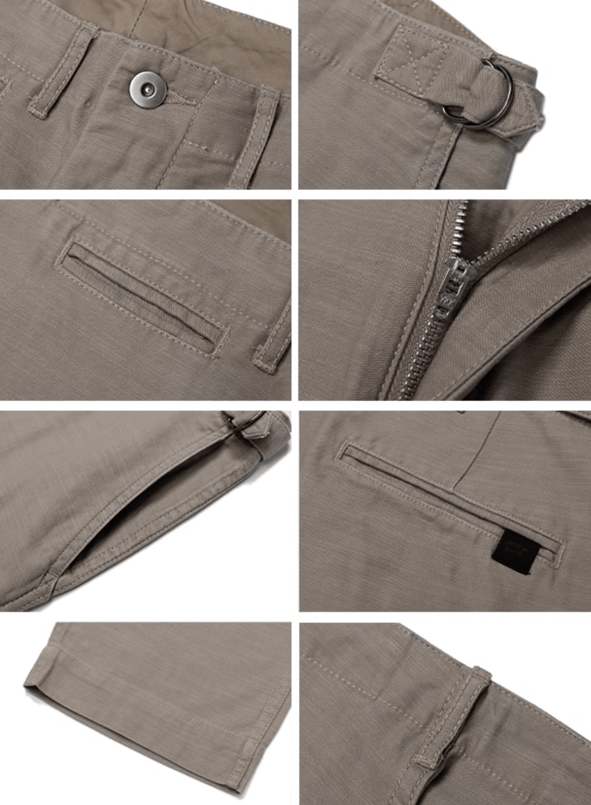 wash straight pants N5143 - ファッション通販 NNine(ナイン)