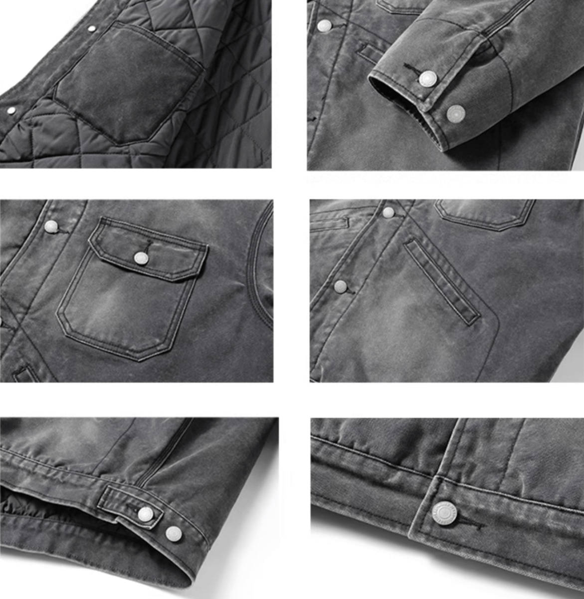 washed deck jacket N4816 - NNine