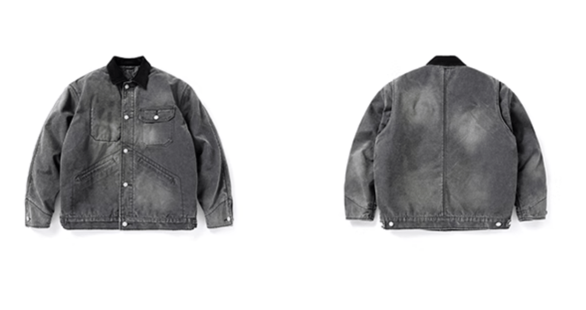 washed deck jacket N4816 - NNine