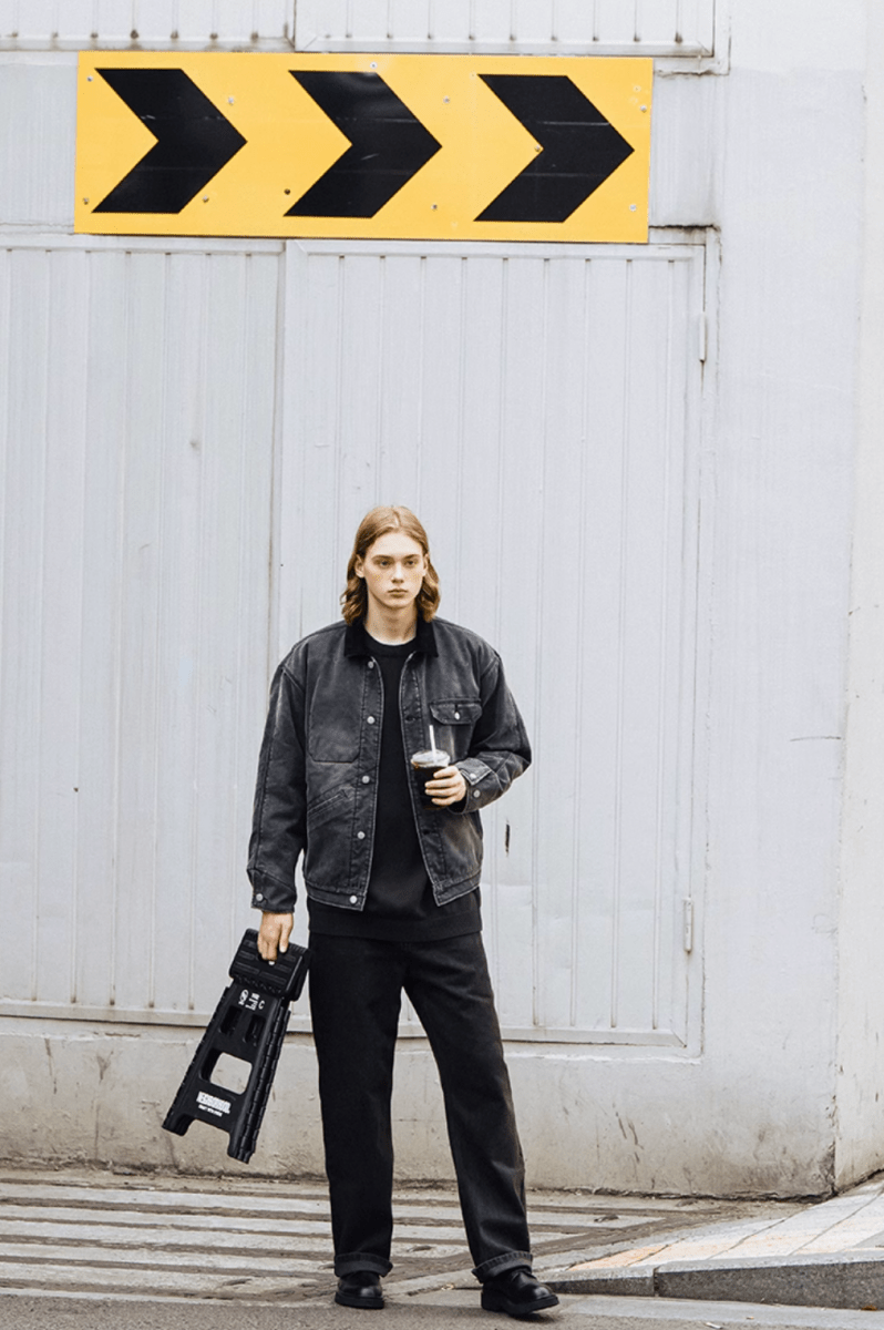 washed deck jacket N4816 - NNine