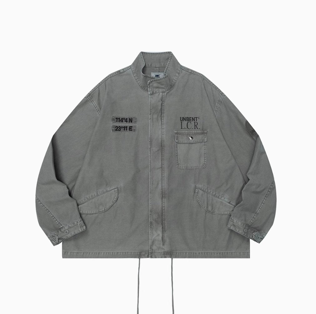 washed military jacket / M65改良版ショートバージョン N4544 - NNine