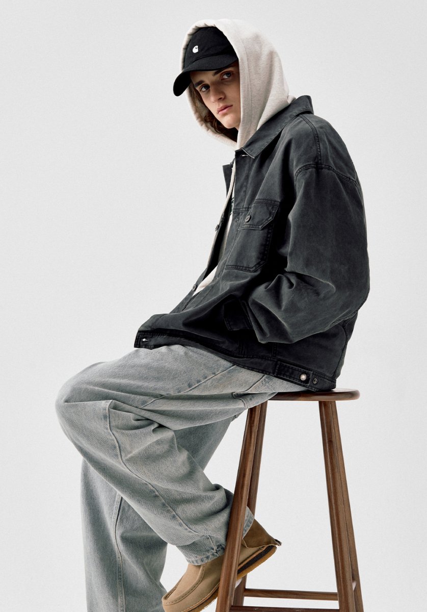 washed work jacket / ウォッシュドワークジャケット N4667 - NNine