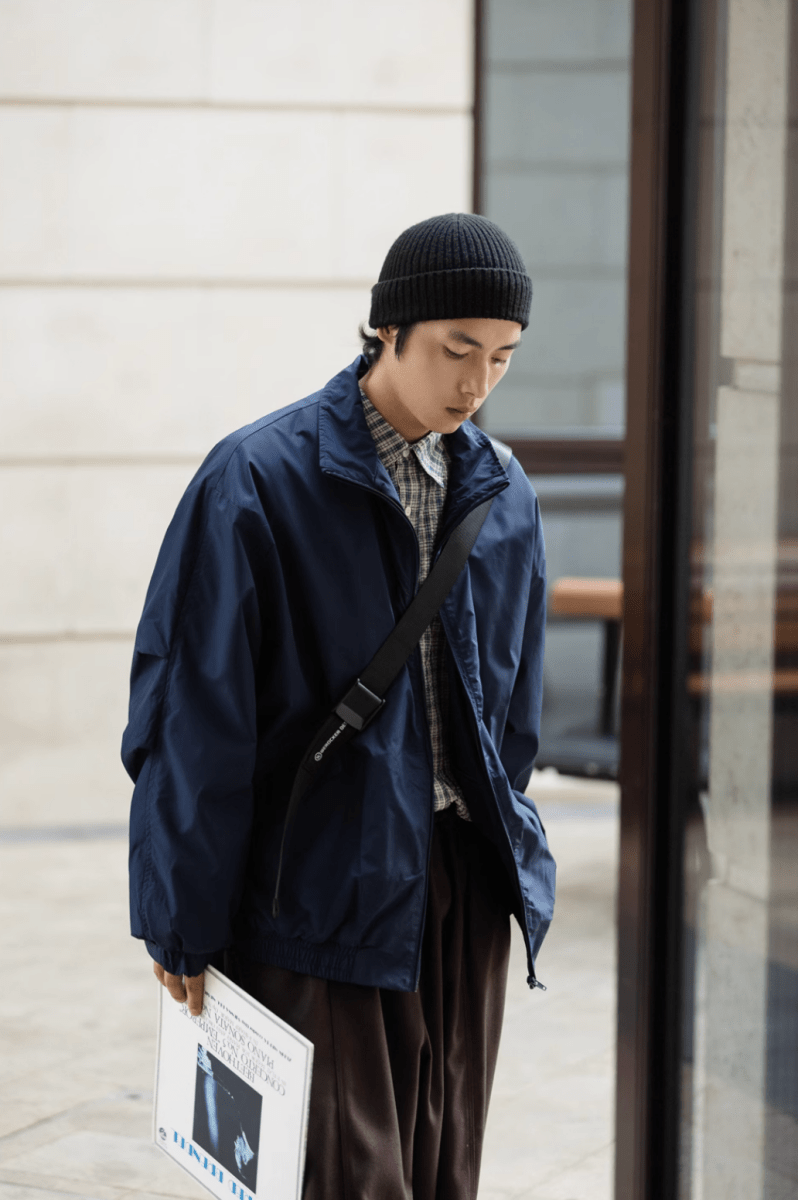 防水スタンドカラーコーチジャケット メンズ レディース 撥水加工 / Waterproof Coach Jacket N5448 - メンズファッション通販 NNine(ナイン)