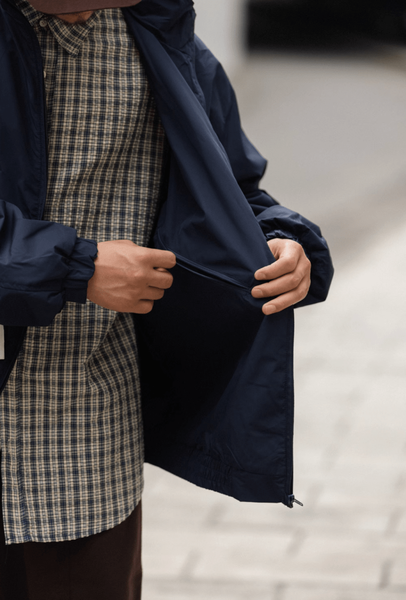 防水スタンドカラーコーチジャケット メンズ レディース 撥水加工 / Waterproof Coach Jacket N5448 - メンズファッション通販 NNine(ナイン)