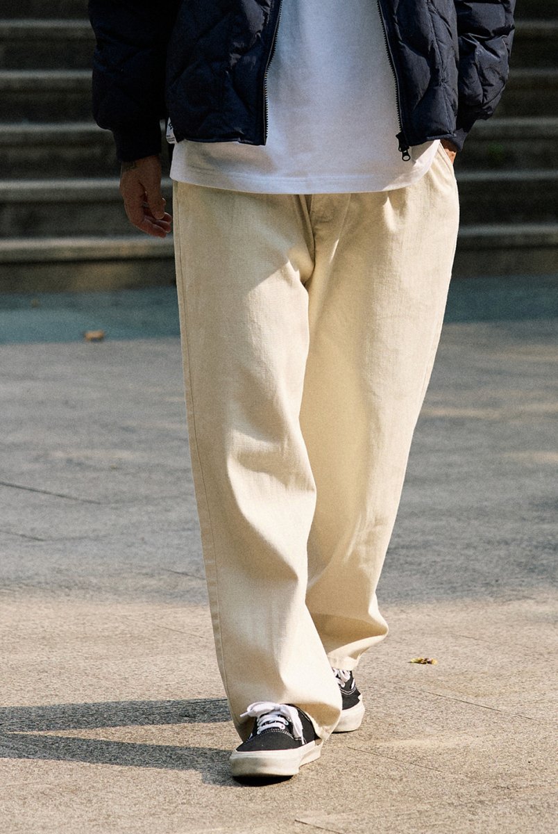 white denim pants N4644 - NNine