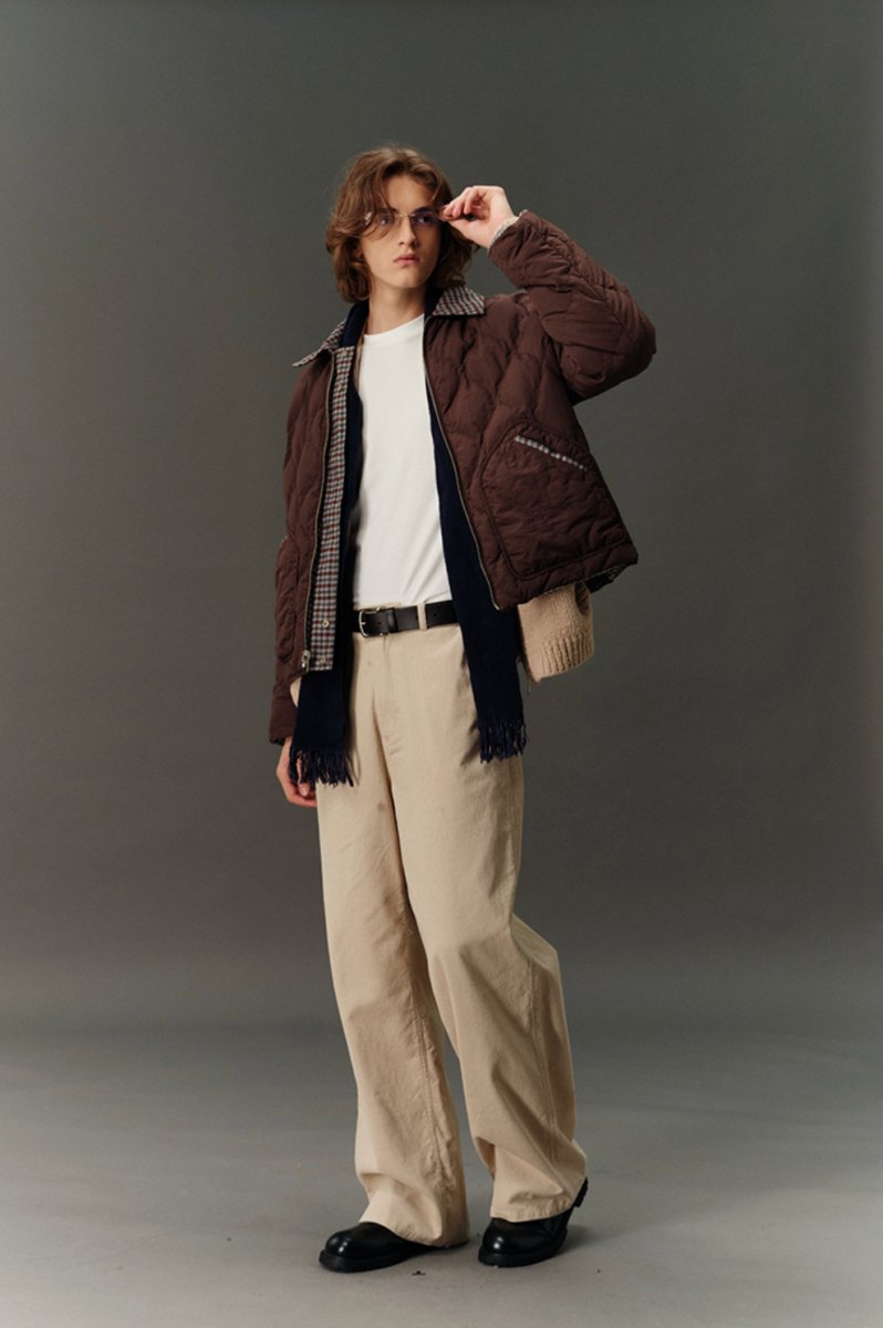 White duck down reversible blouson N4639 - NNine