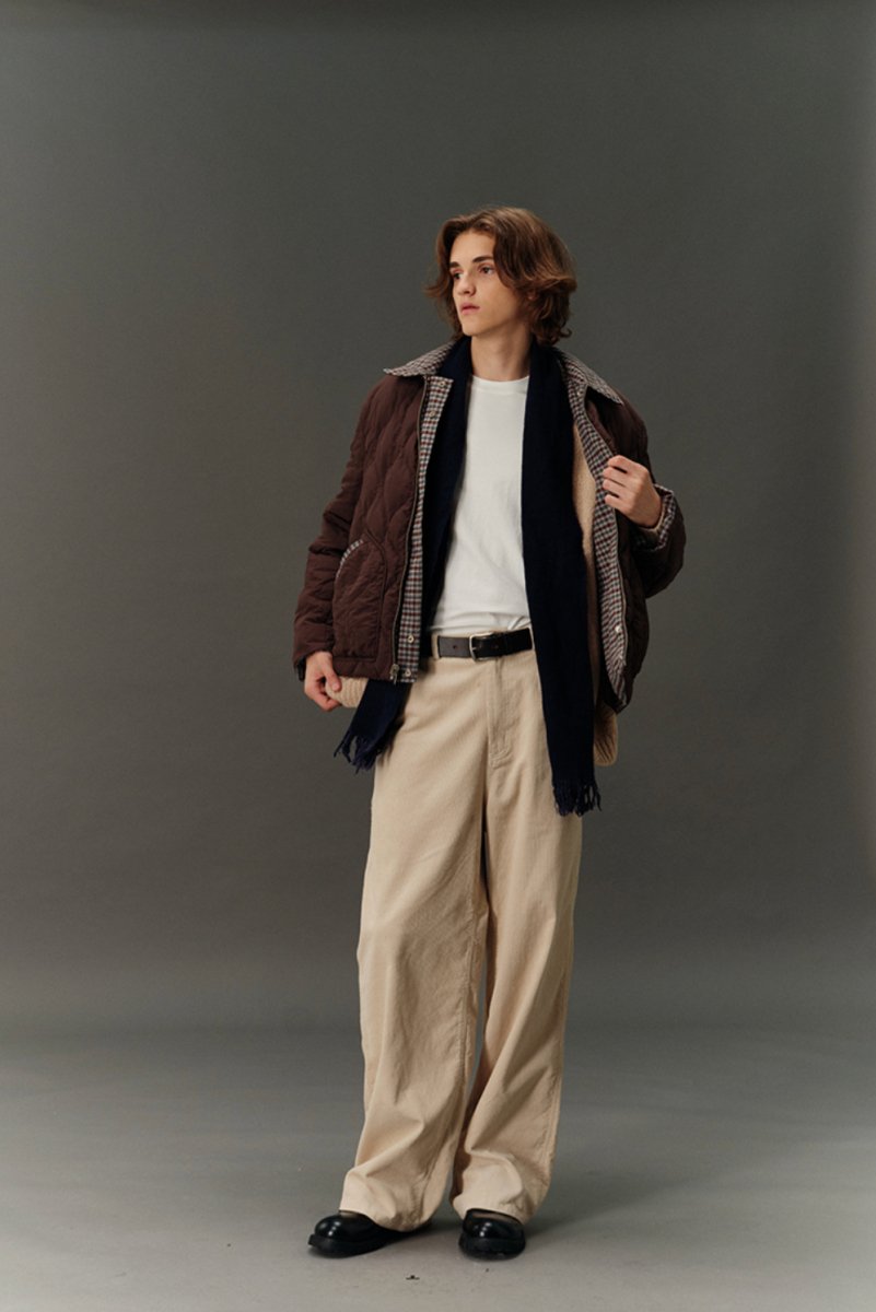 White duck down reversible blouson N4639 - NNine