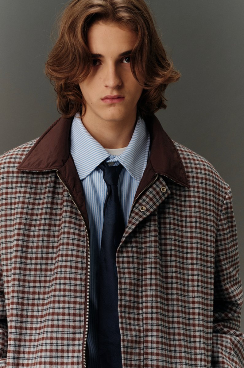White duck down reversible blouson N4639 - NNine