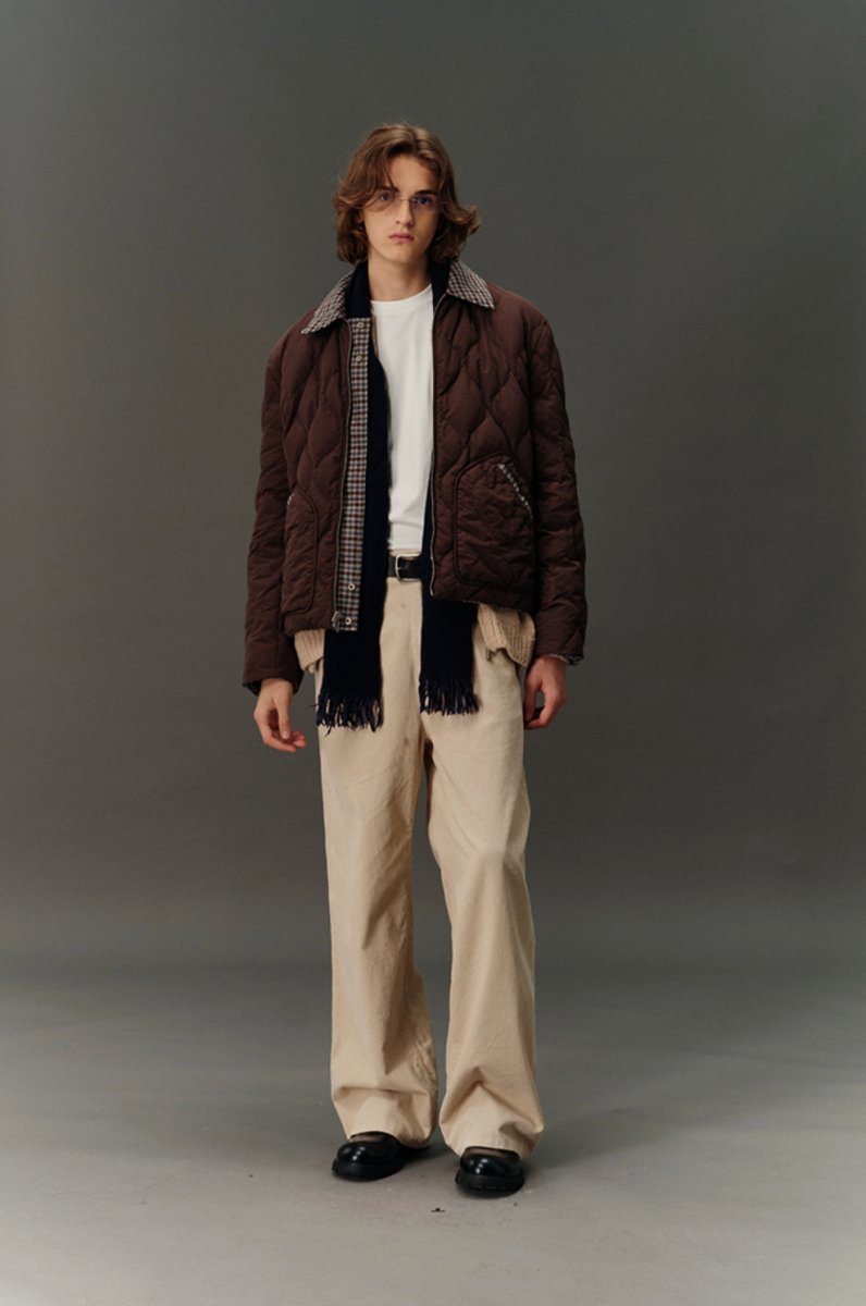 White duck down reversible blouson N4639 - NNine