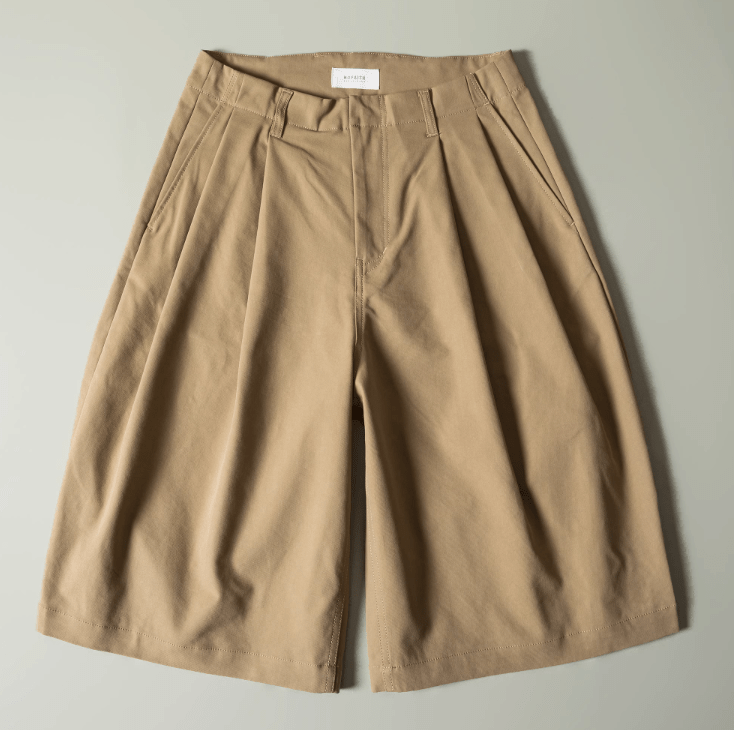 Wide Cropped Pants / 7分丈 ワイド クロップドパンツ N5249 - ファッション通販 NNine(ナイン)