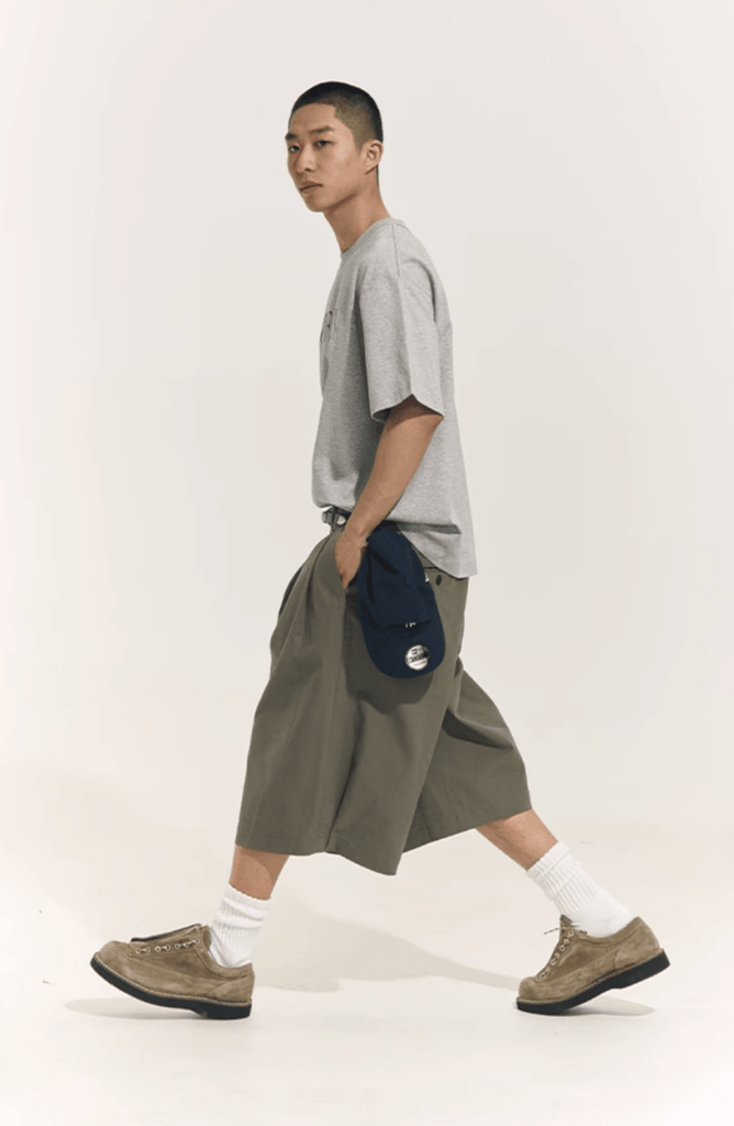 Wide Cropped Pants / 7/10 Length Wide Cropped Pants N5249