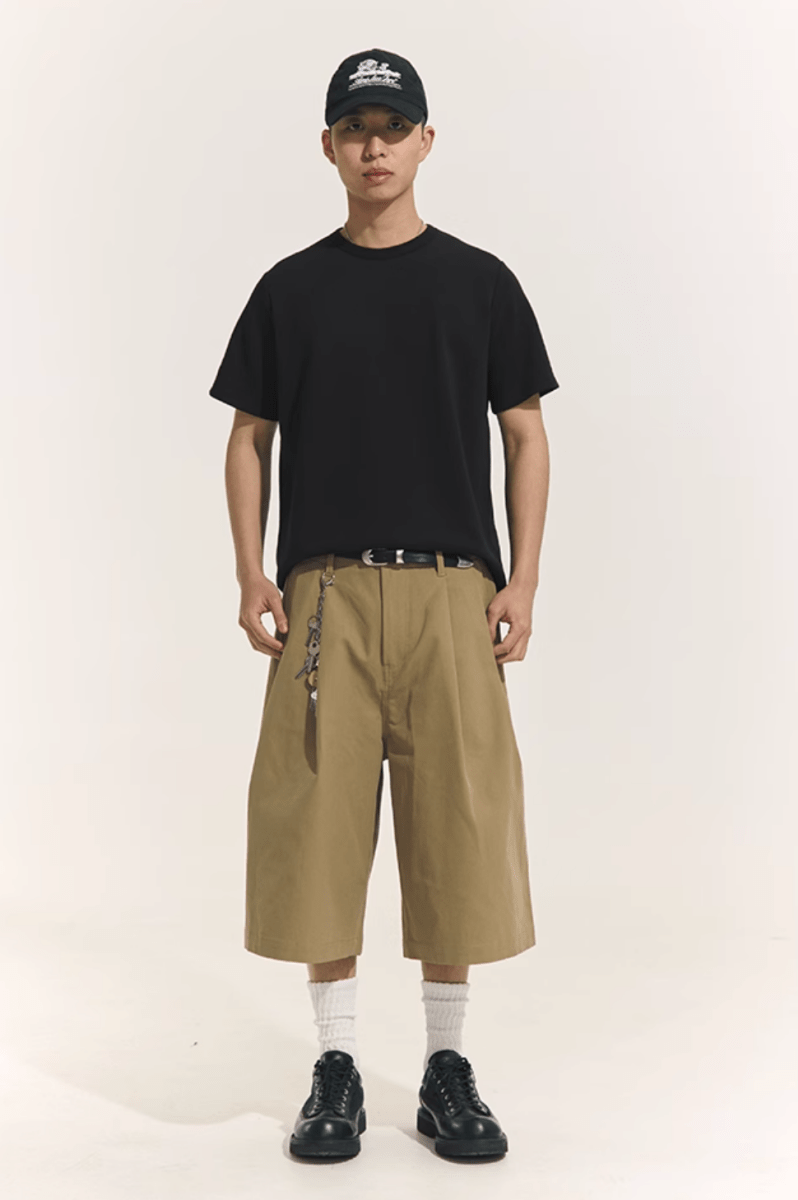 Wide Cropped Pants / 7分丈 ワイド クロップドパンツ N5249 - ファッション通販 NNine(ナイン)