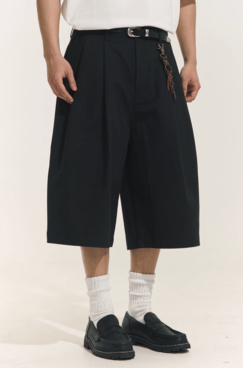 Wide Cropped Pants / 7分丈 ワイド クロップドパンツ N5249 - ファッション通販 NNine(ナイン)