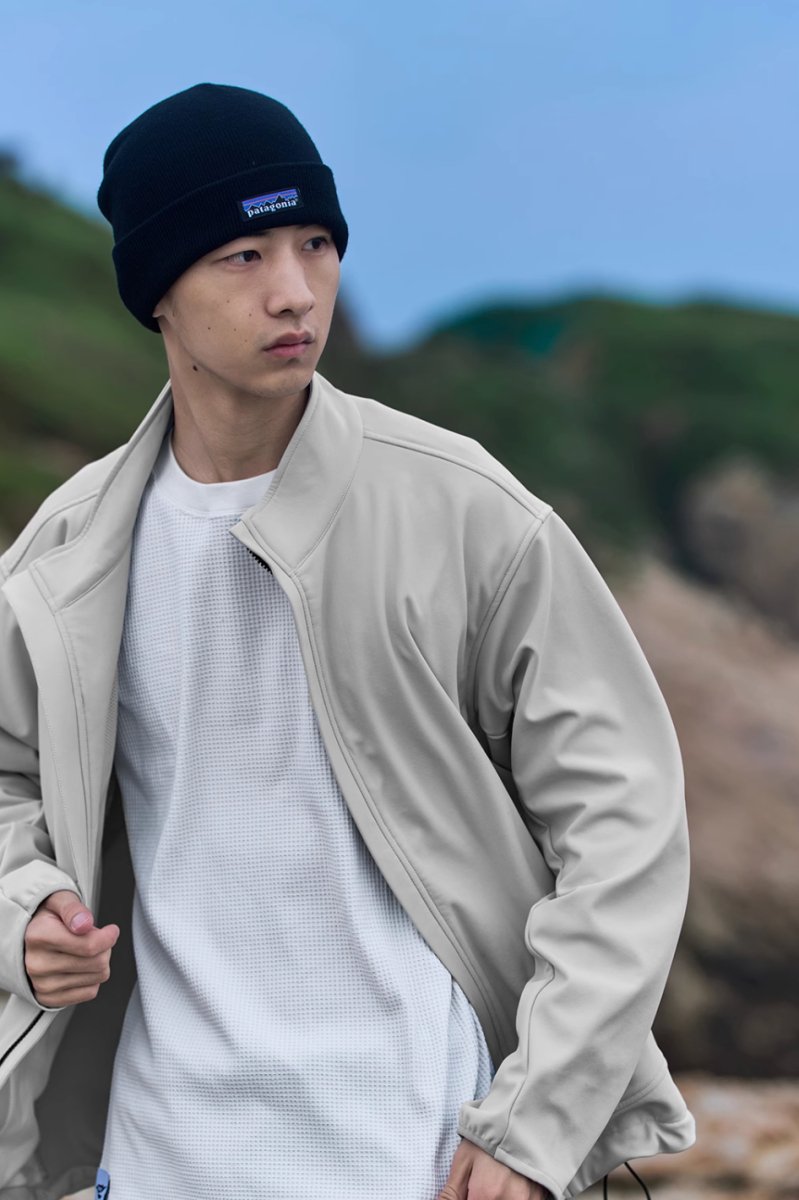 【撥水】Windproof stand collar blouson N4648 - NNine
