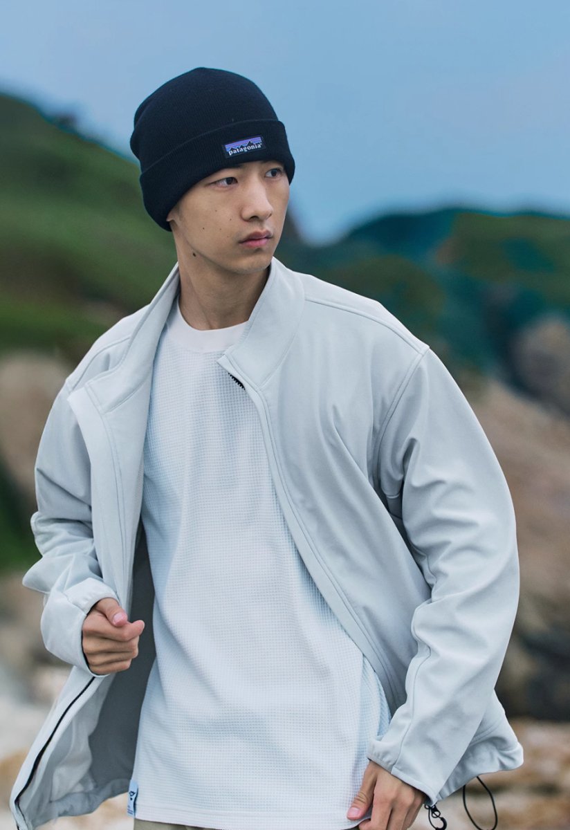【撥水】Windproof stand collar blouson N4648 - NNine
