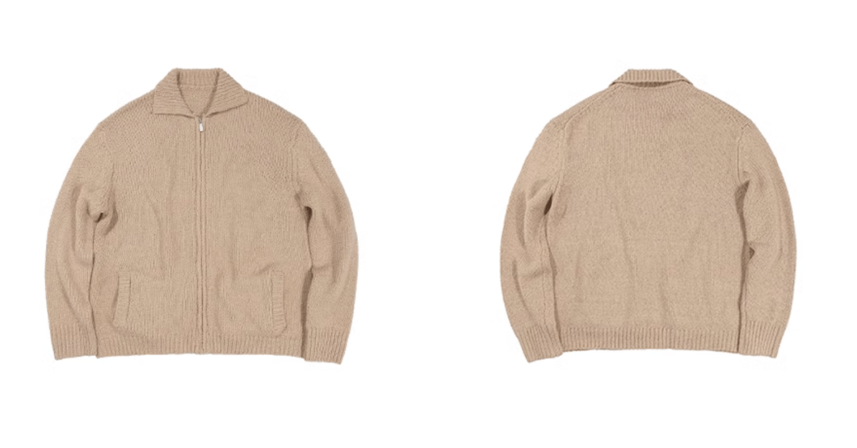 zip knit blouson N4831 - NNine