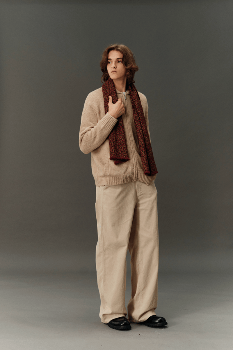 zip knit blouson N4831 - NNine