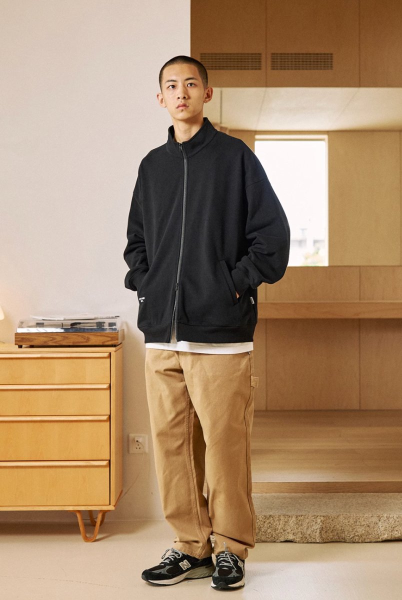zip sweat jacket / ダブルジップスポーティスウェットシャツ N4492 - NNine