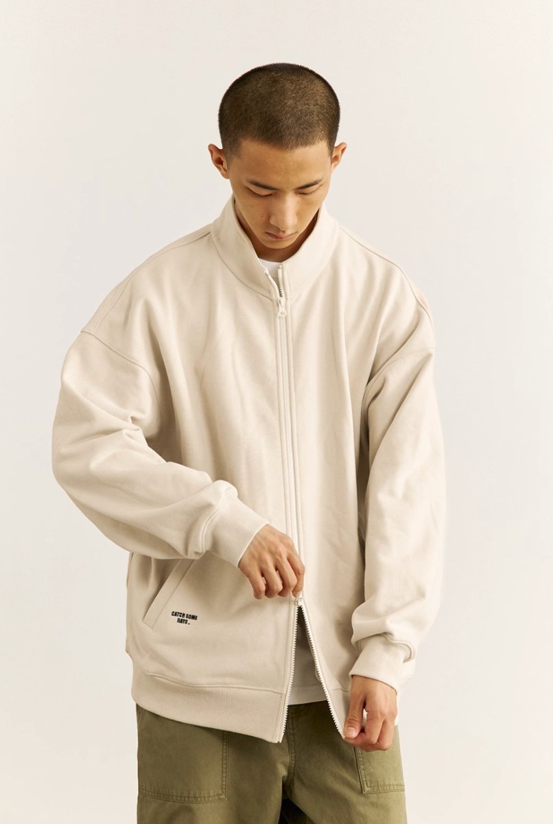 zip sweat jacket / ダブルジップスポーティスウェットシャツ N4492 - NNine