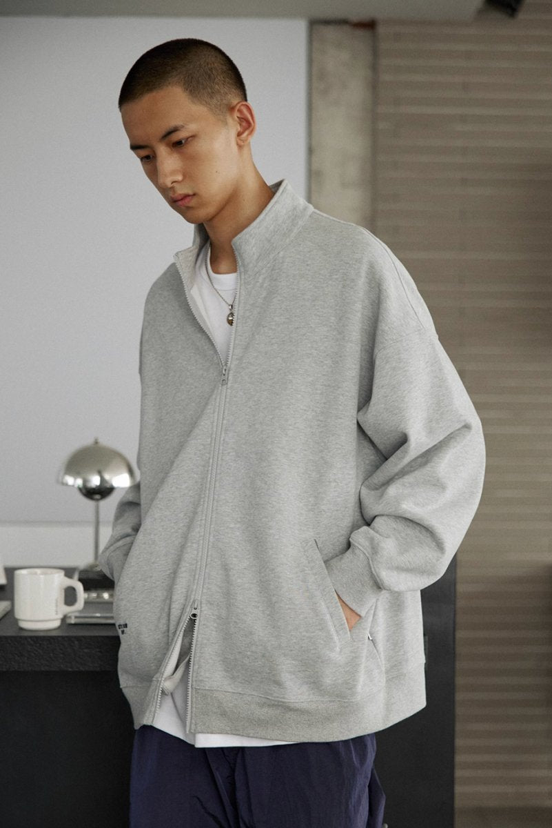 zip sweat jacket / ダブルジップスポーティスウェットシャツ N4492 - NNine