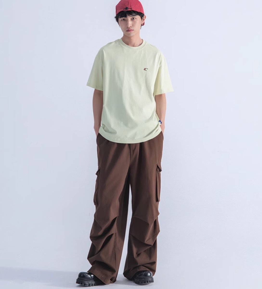 【250G】Back print T-shirt N240 - NNine
