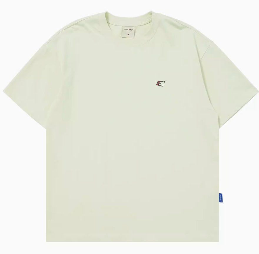 【250G】Back print T-shirt N240 - NNine