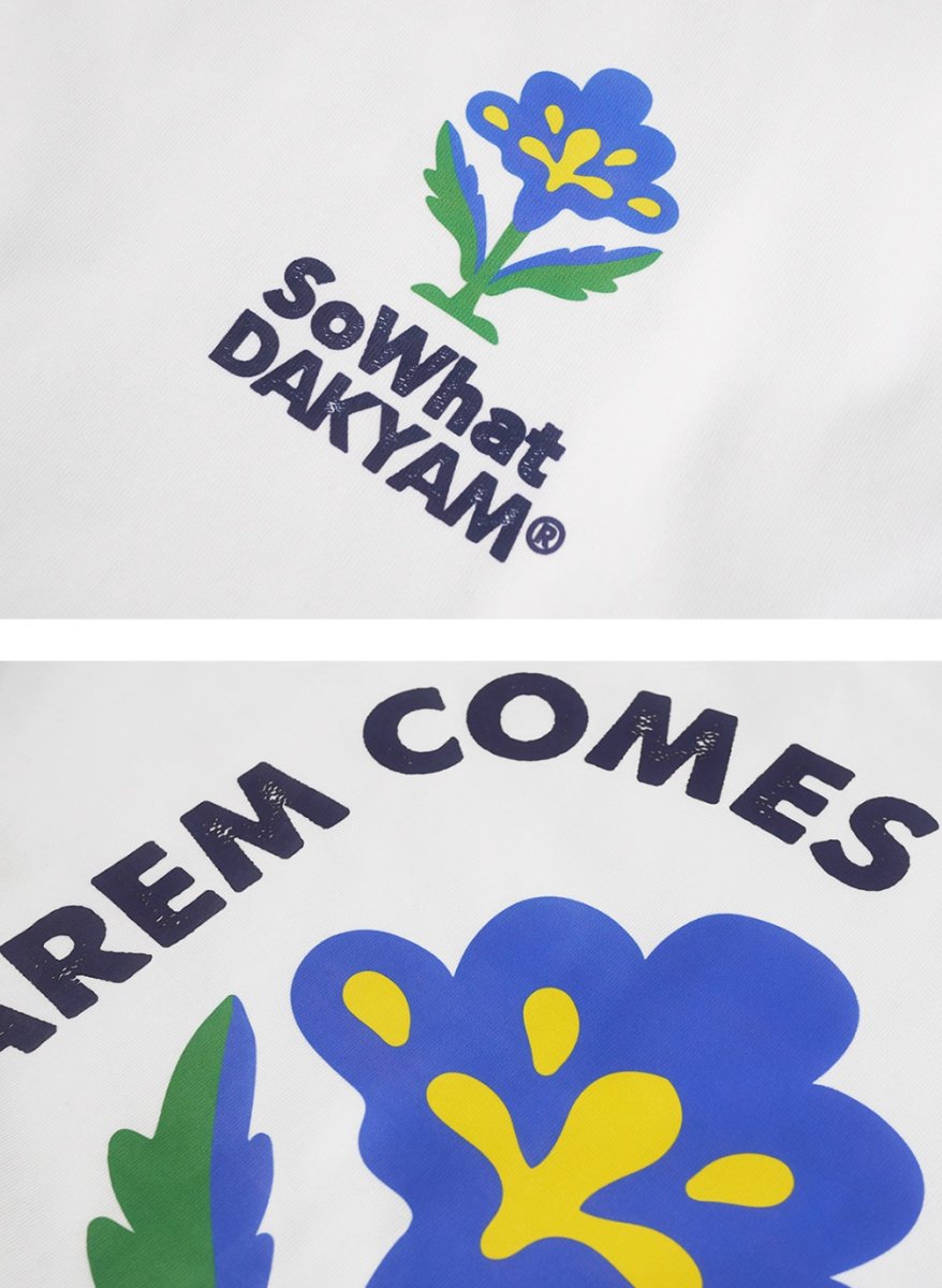 【250G】Flowerback print T -shirt N3209 - NNine