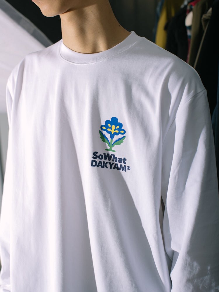 【250G】Flowerback print T -shirt N3209 - NNine