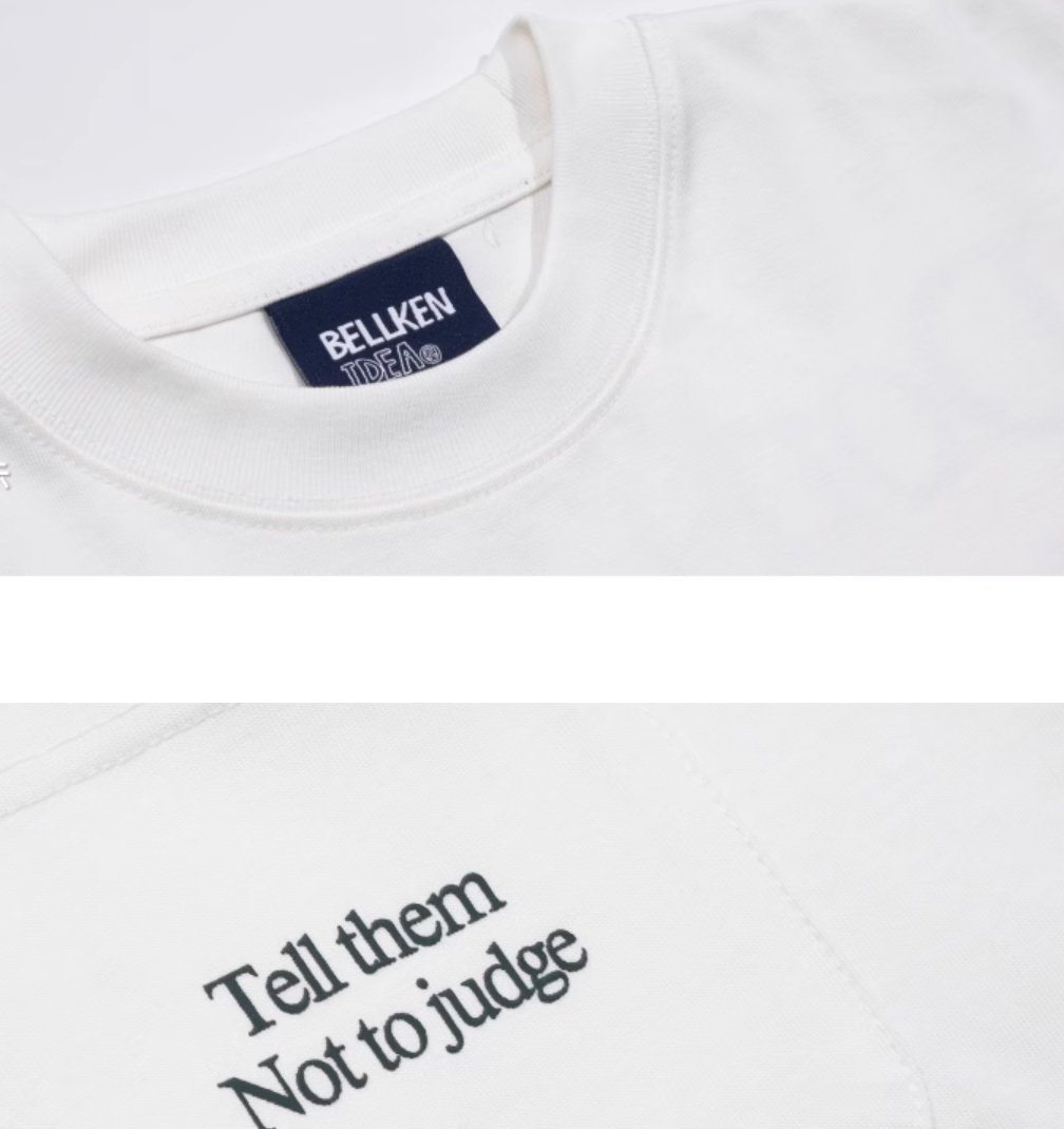 300G Back print T-shirt N3156 - NNine