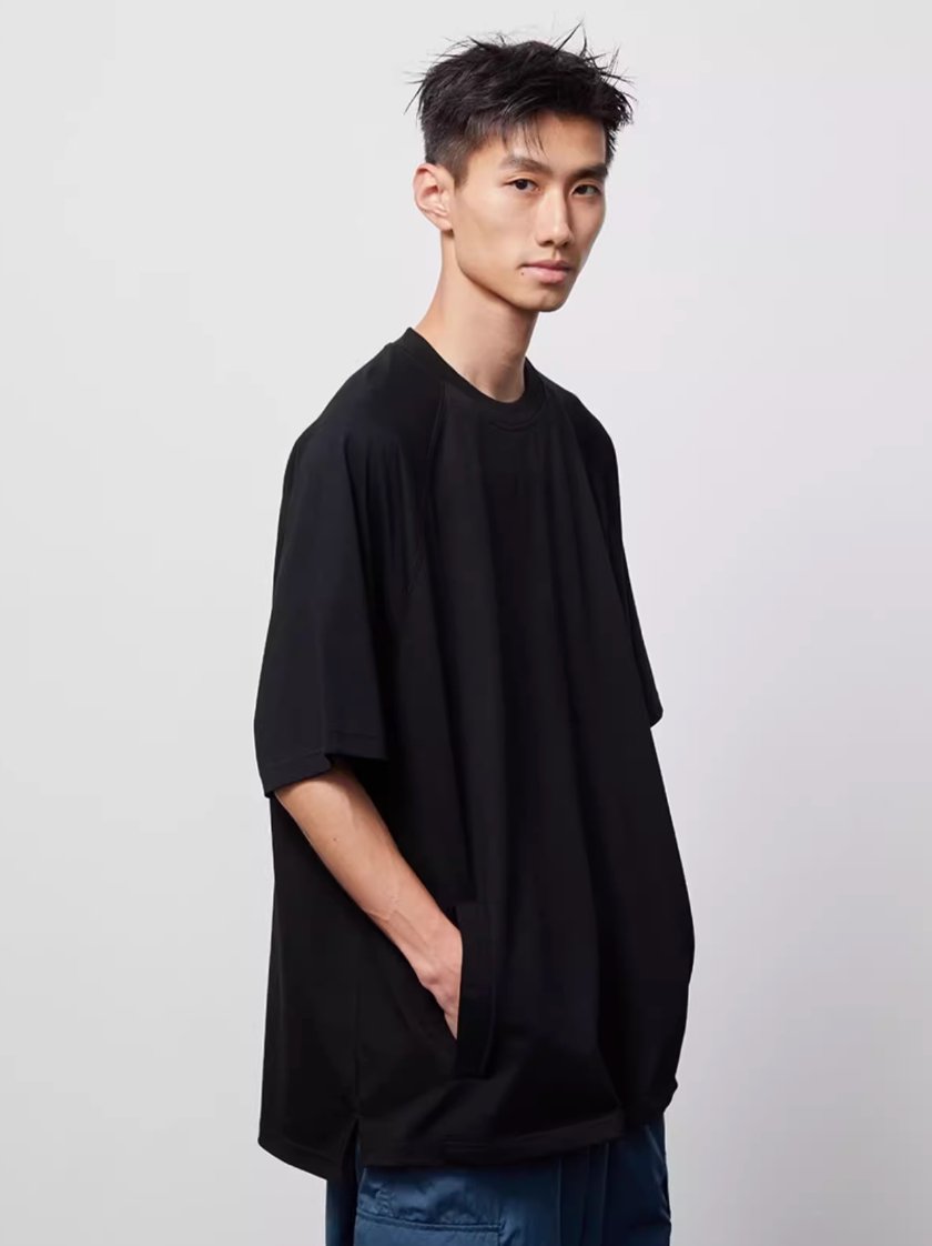 【300G】Side pocket Tshirt N3241 - NNine