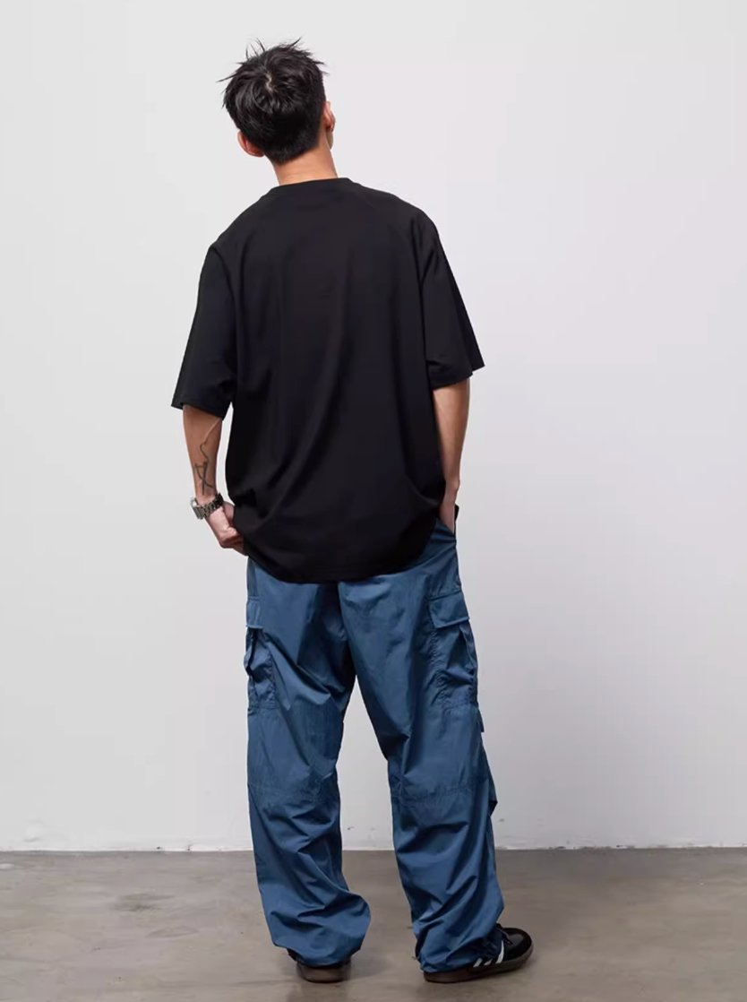 【300G】Side pocket Tshirt N3241 - NNine