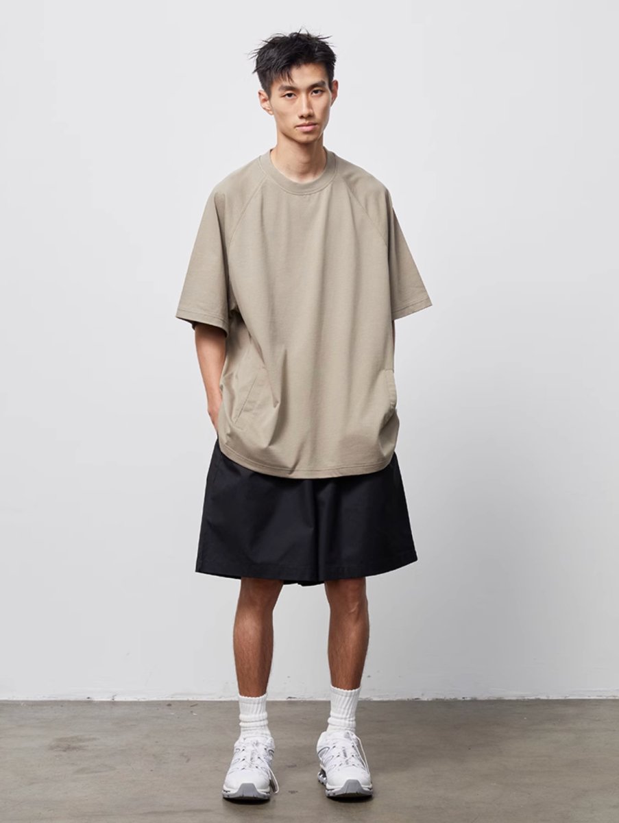 【300G】Side pocket Tshirt N3241 - NNine