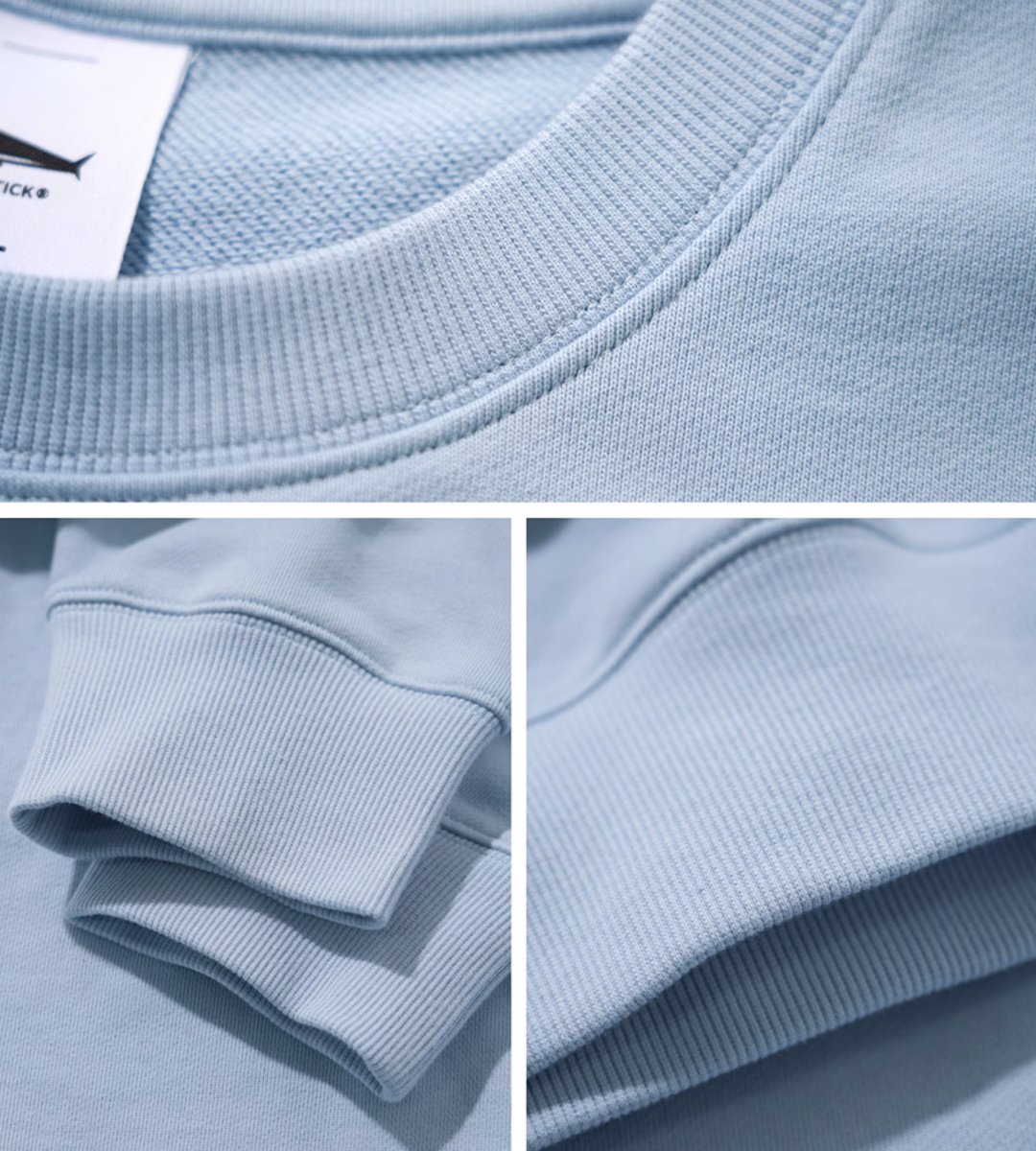 【380G】Round neck sweatshirt N3165 - NNine
