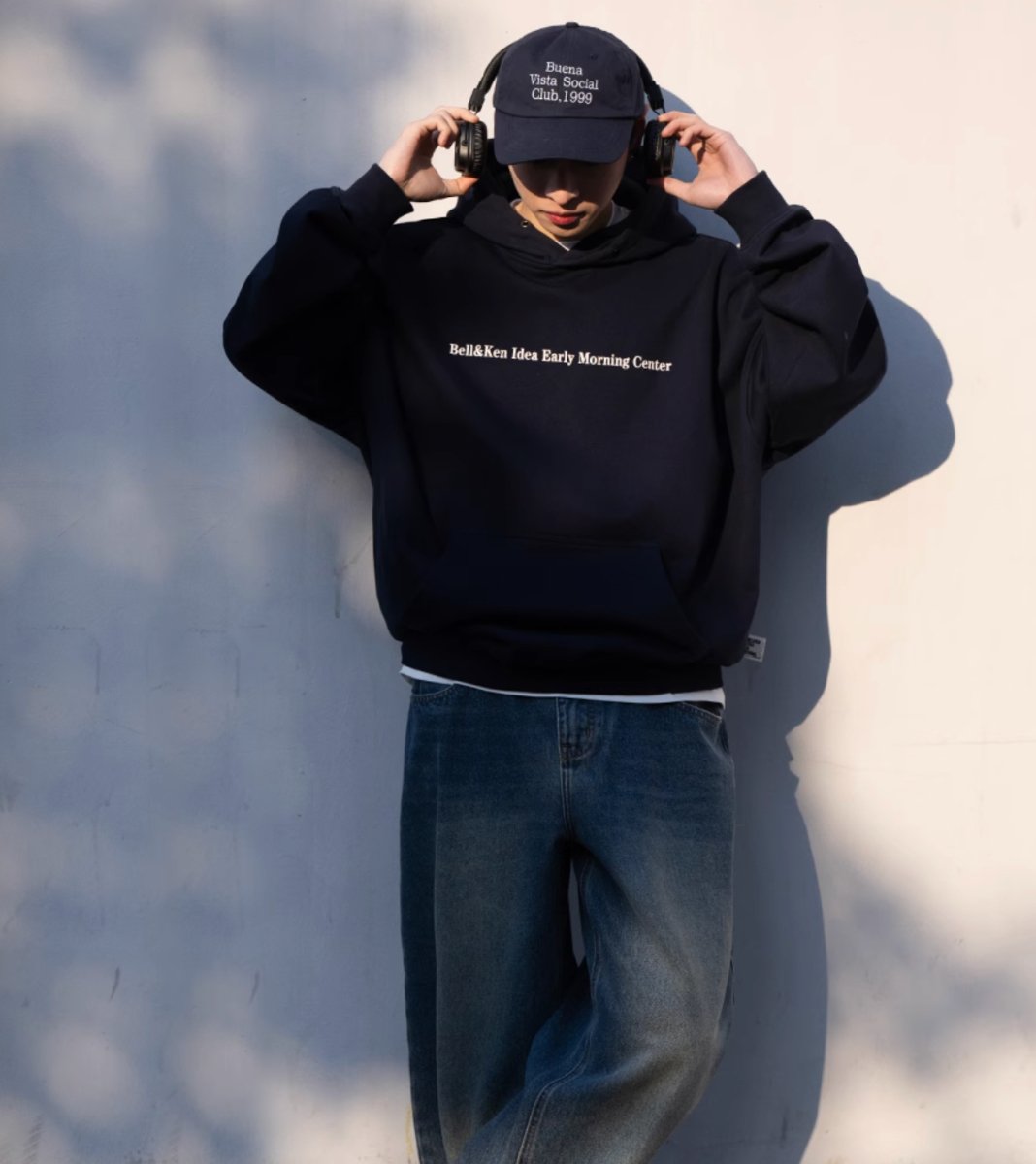 【440G】Heavyweight Print Hoodie N126 - NNine