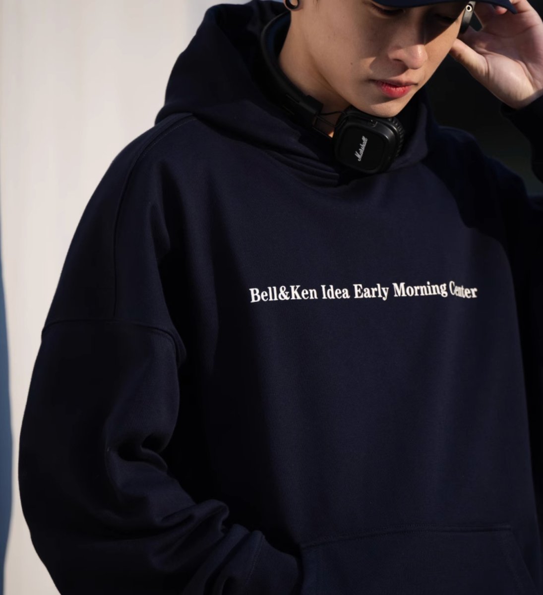 【440G】Heavyweight Print Hoodie N126 - NNine