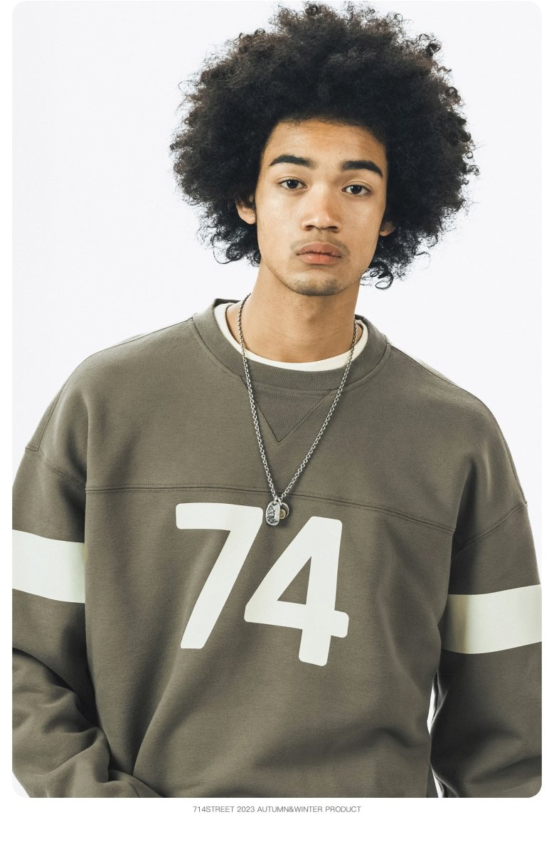 74 Print Sweat shirt N2557 - NNine
