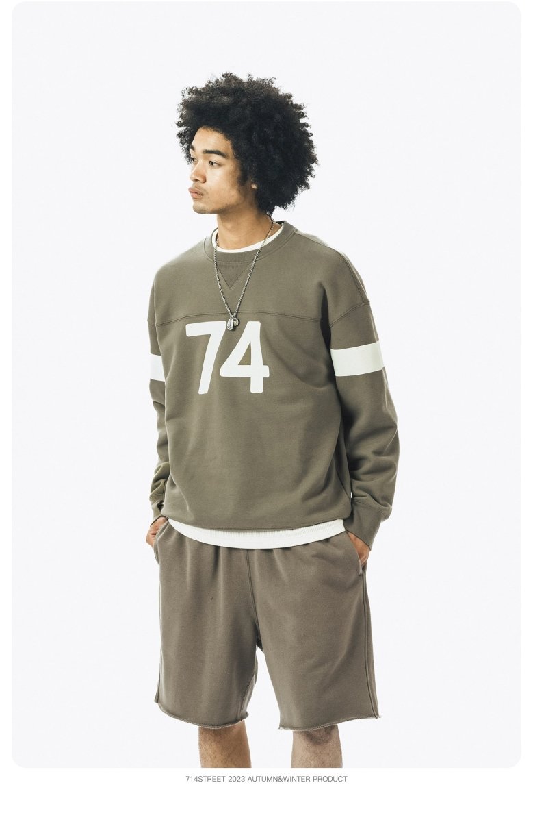 74 Print Sweat shirt N2557 - NNine