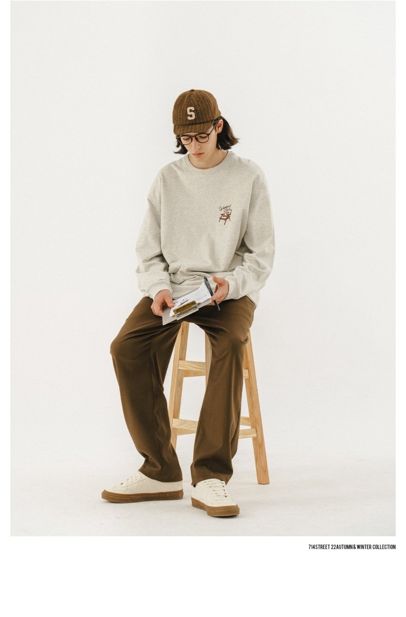 Back print sweatshirt N2617 - NNine